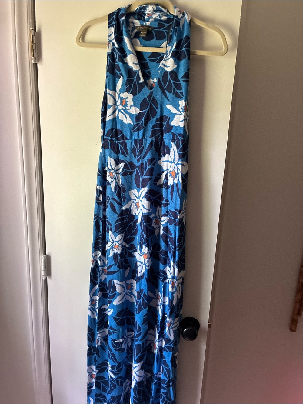 Tommy Bahama Blue Floral Maxi Dress